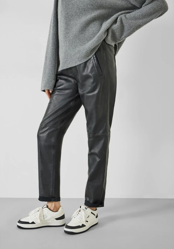 Leather Joggers 2 Leather Joggers - Image 2