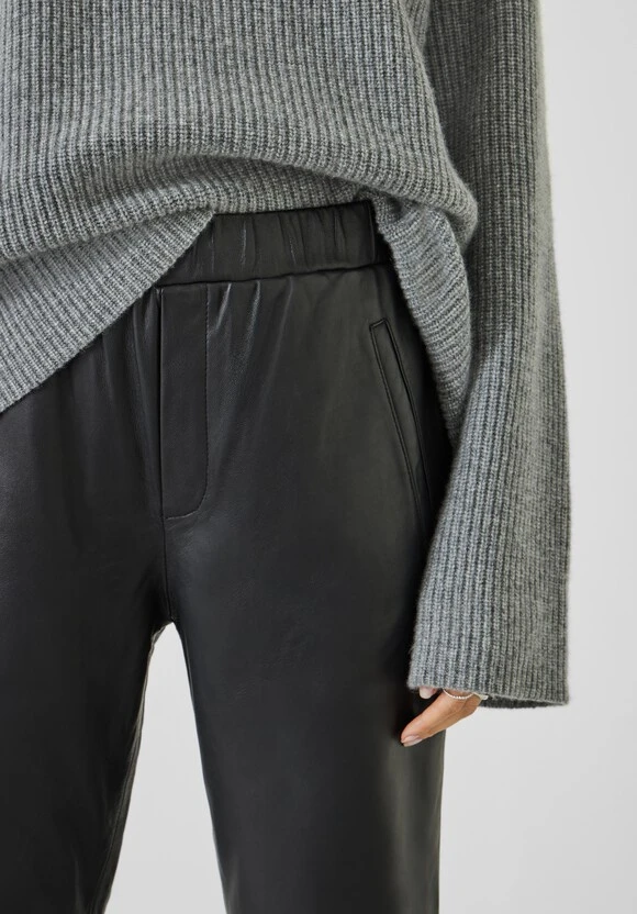 Leather Joggers 3 Leather Joggers - Image 3