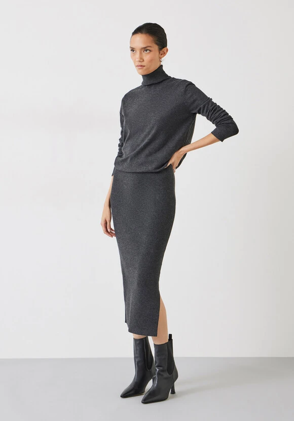 Harper Roll Neck Midi Dress 1 Harper Roll Neck Midi Dress