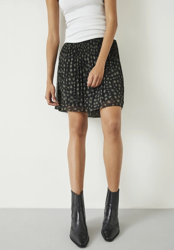 Nevah Pleat Mini Skirt 2 Nevah Pleat Mini Skirt - Image 2