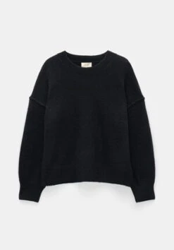 Faris Crew Neck Wool Blend Jumper -Clothing Store 006576 2809 07