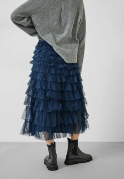 Florence Ruffle Jersey Skirt -Clothing Store 006885 1709 03