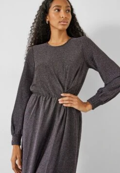 Natasha Glitter Jersey Dress 21 Natasha Glitter Jersey Dress -Clothing Store 007054 0456 04