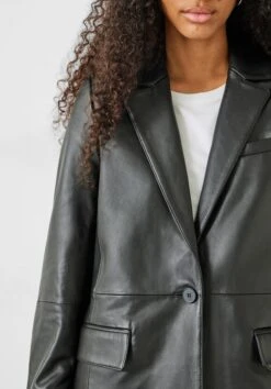 Leather Blazer 19 Leather Blazer -Clothing Store 007275 0456 04