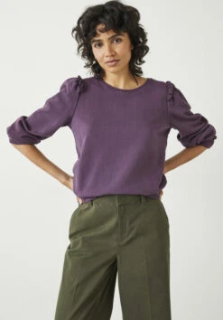 Emilia Ruffle Sweatshirt