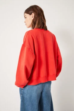 Rozanne Boxy Sweatshirt 22 Rozanne Boxy Sweatshirt -Clothing Store 008839 3218 03