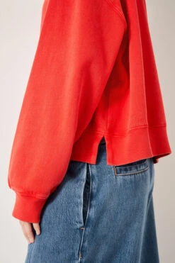 Rozanne Boxy Sweatshirt 23 Rozanne Boxy Sweatshirt -Clothing Store 008839 3218 04