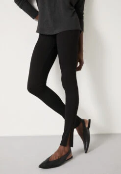 Regina Side Zip Jersey Leggings -Clothing Store 008881 0456 03