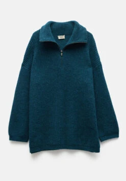 Faris Crew Neck Wool Blend Jumper -Clothing Store 009191 1709 07