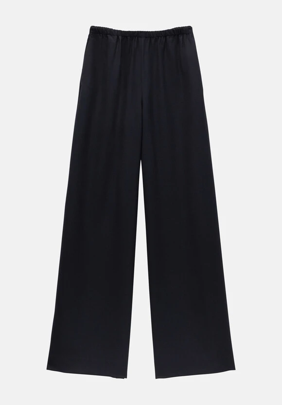 Alpa Wide Leg Wool Blend Trousers 5 Alpa Wide Leg Wool Blend Trousers - Image 5