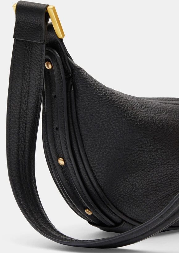 Rory Crescent Leather Crossbody Bag 5 Rory Crescent Leather Crossbody Bag - Image 5