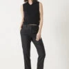 Amanda Cropped Suit Wool Blend Trousers