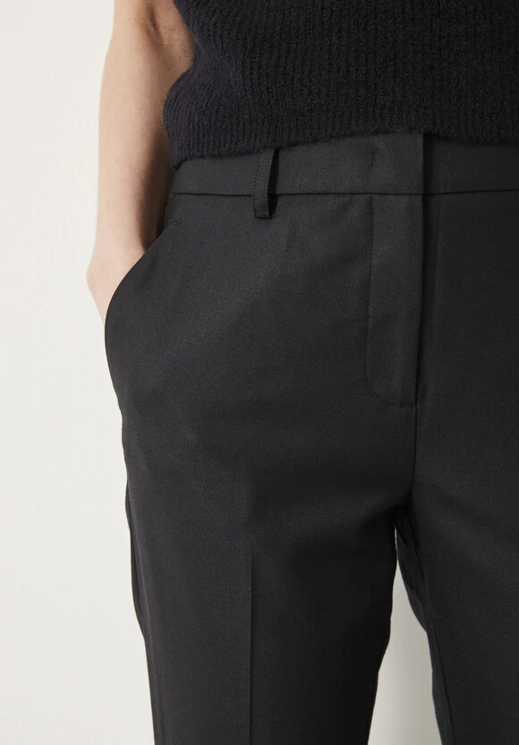 Amanda Cropped Suit Wool Blend Trousers 4 Amanda Cropped Suit Wool Blend Trousers - Image 4