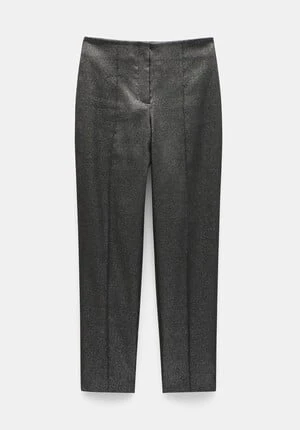 Ruby Check Wool Blend Trousers 8 Ruby Check Wool Blend Trousers - Image 8