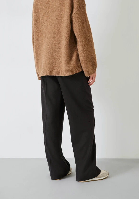 Emily Wide Leg Wool Blend Trousers 3 Emily Wide Leg Wool Blend Trousers - Image 3