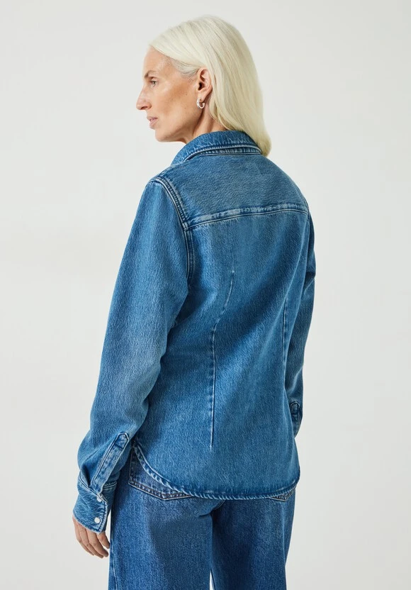 Danica Fitted Denim Shirt 3 Danica Fitted Denim Shirt - Image 3