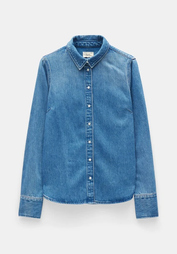 Danica Fitted Denim Shirt 5 Danica Fitted Denim Shirt - Image 5