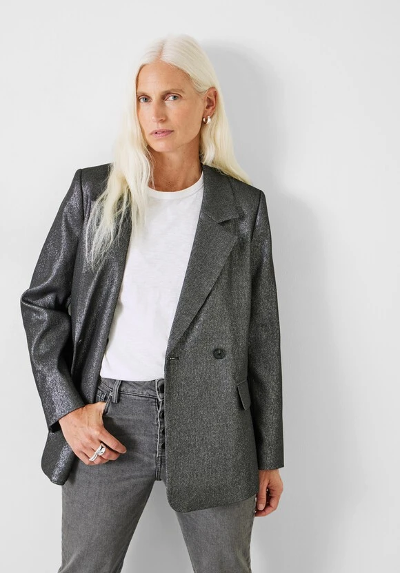 Hazel Metallic Blazer 3 Hazel Metallic Blazer - Image 3