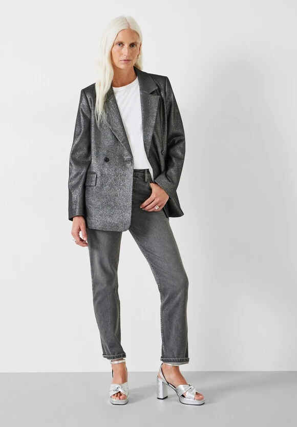 Hazel Metallic Blazer 2 Hazel Metallic Blazer - Image 2