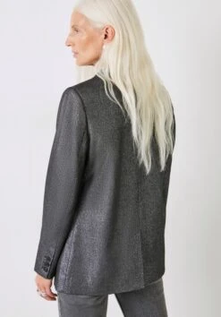 Hazel Metallic Blazer 17 Hazel Metallic Blazer -Clothing Store 009607 0456 03