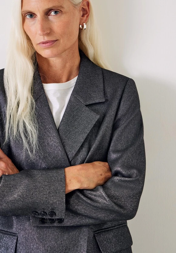 Hazel Metallic Blazer 5 Hazel Metallic Blazer - Image 5