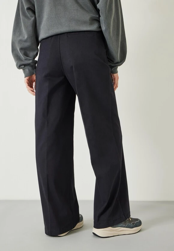 Camille Flat Front Cotton Trousers 3 Camille Flat Front Cotton Trousers - Image 3