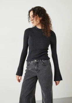 Sidwell Ribbed Wool Blend Jumper