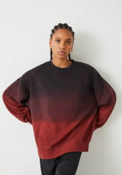 Ombre Oversized Sweatshirt