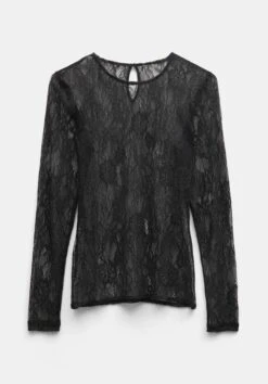 Devlin Lace Long Sleeve Top -Clothing Store 009701 0456 07 1