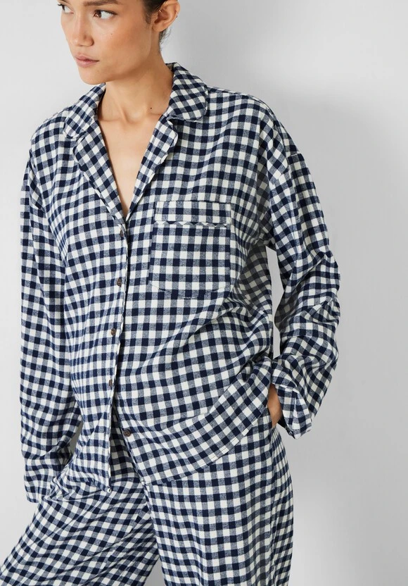 Julia Brushed Cotton Pyjamas 2 Julia Brushed Cotton Pyjamas - Image 2