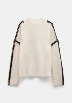 Elaine Slouchy Fit Wool Blend Jumper 36 Elaine Slouchy Fit Wool Blend Jumper -Clothing Store 009717 0253 07 1