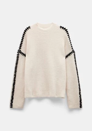 Elaine Slouchy Fit Wool Blend Jumper 18 Elaine Slouchy Fit Wool Blend Jumper - Image 18