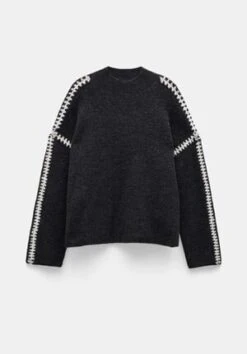 Tessa Fairisle Crew Jumper -Clothing Store 009717 2806 07 4