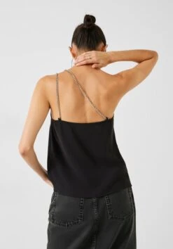 Lexie Chain Detail Top 21 Lexie Chain Detail Top -Clothing Store 009735 0456 03