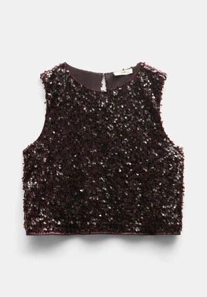 Annika Sparkle V Neck Top 18 Annika Sparkle V Neck Top - Image 18