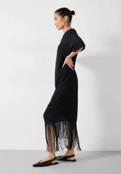 Hailey Fringe Midi Dress -Clothing Store 009766 0456 02