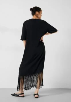 Hailey Fringe Midi Dress -Clothing Store 009766 0456 04