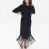 Hailey Fringe Midi Dress