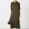 Toria Midi Shirt Dress