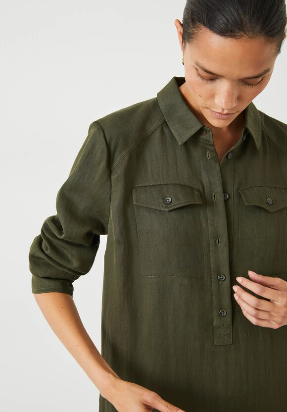 Toria Midi Shirt Dress 2 Toria Midi Shirt Dress - Image 2