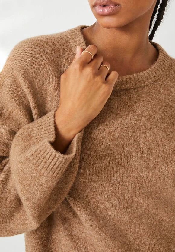 Elaine Slouchy Fit Wool Blend Jumper 4 Elaine Slouchy Fit Wool Blend Jumper - Image 4