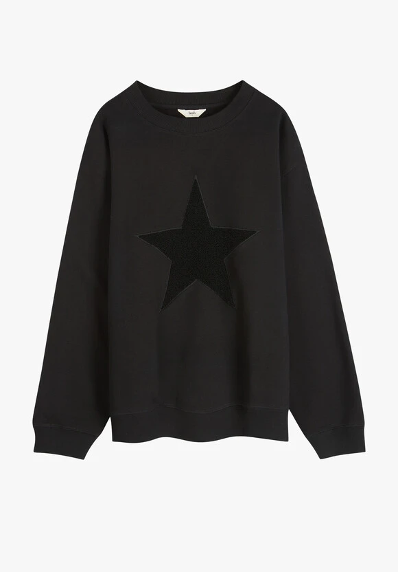 Simran Star Texture Sweatshirt 5 Simran Star Texture Sweatshirt - Image 5