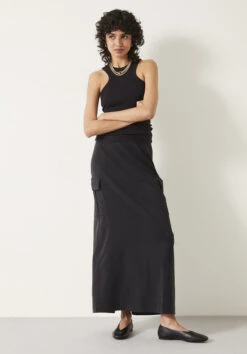 Alix Cargo Maxi Skirt