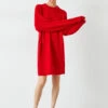 Kenley Wool Blend Jumper Dress