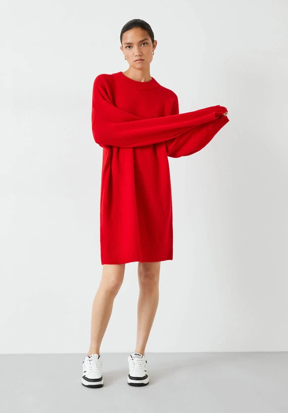 Kenley Wool Blend Jumper Dress 1 Kenley Wool Blend Jumper Dress
