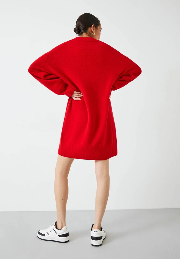 Kenley Wool Blend Jumper Dress 3 Kenley Wool Blend Jumper Dress - Image 3