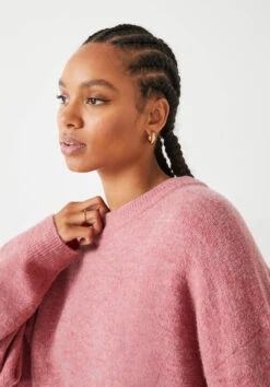 Faris Crew Neck Wool Blend Jumper -Clothing Store 009835 4440 04