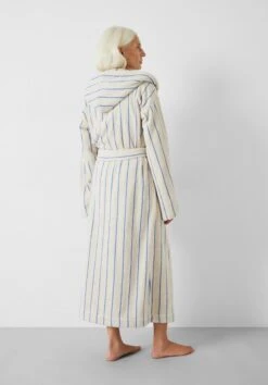 Renée Striped Cotton Towelling Robe -Clothing Store 009840 0340 03