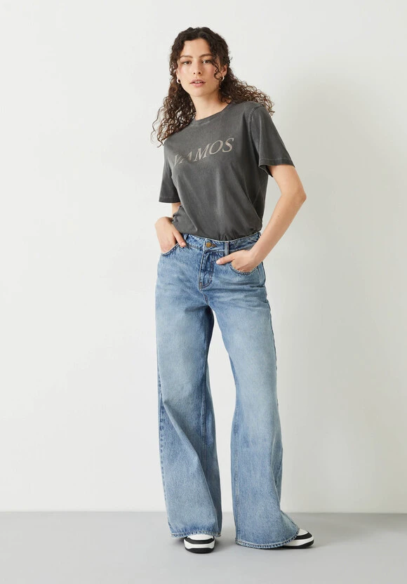 Vamos Crew Neck T-Shirt 2 Vamos Crew Neck T-Shirt - Image 2