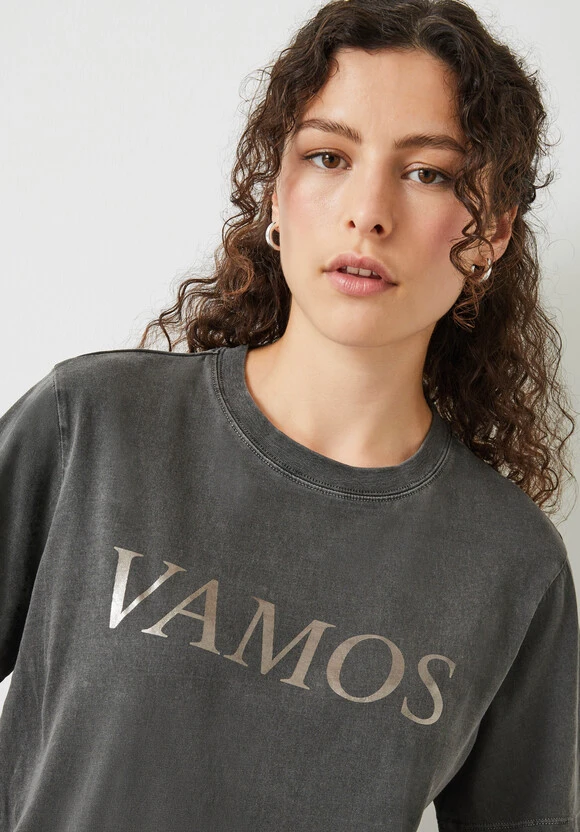 Vamos Crew Neck T-Shirt 4 Vamos Crew Neck T-Shirt - Image 4